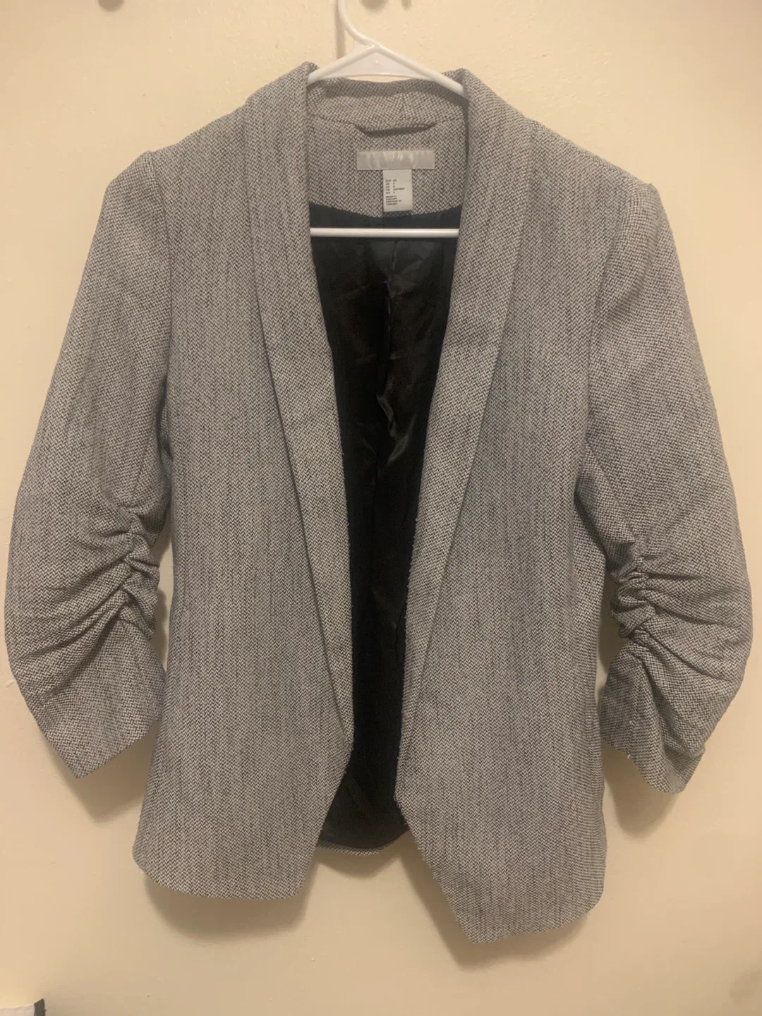 H&M Grey Blazer thumbnail