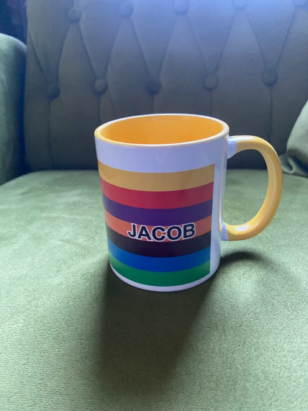 Jacob Mug - Rainbow Stripes thumbnail