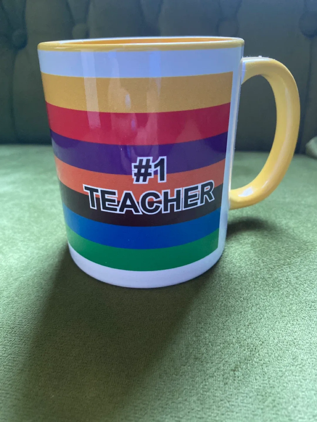 #1 Teacher Mug thumbnail