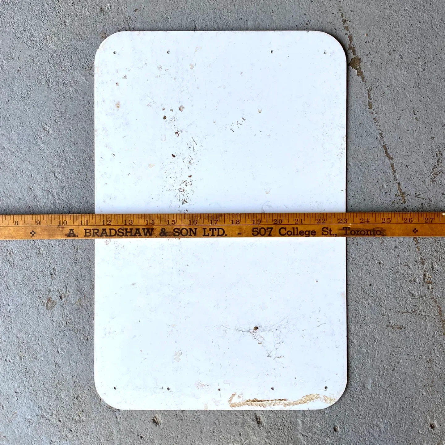 Decommissioned Metal No Trespassing Sign image indicator(2)