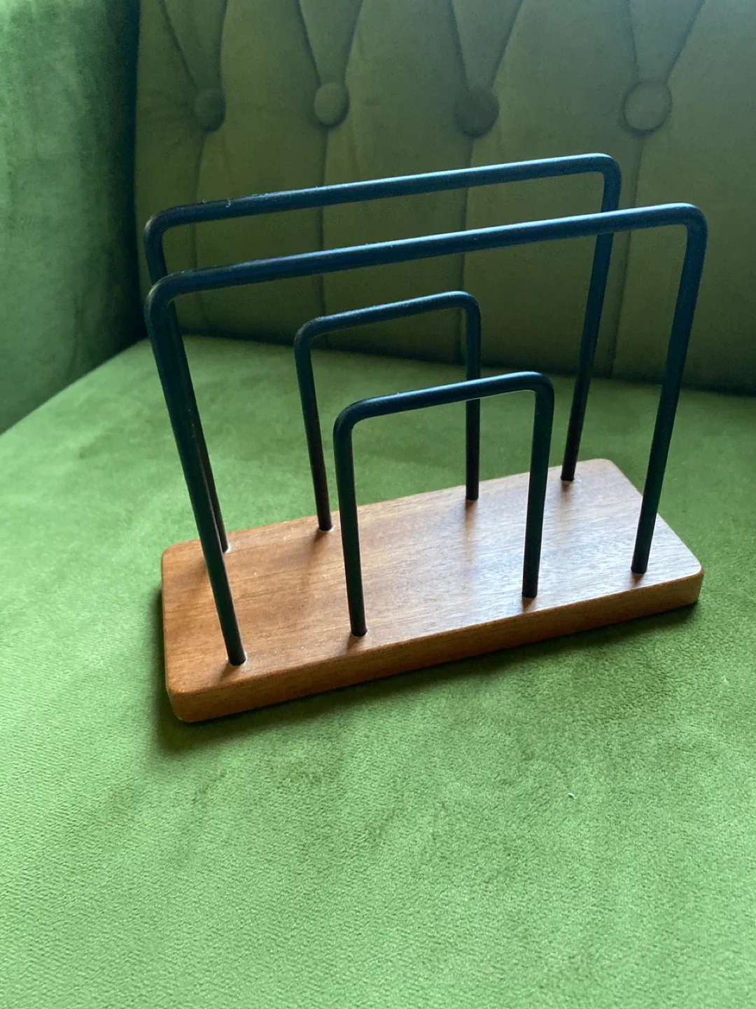 Wood & Metal napkin holder thumbnail
