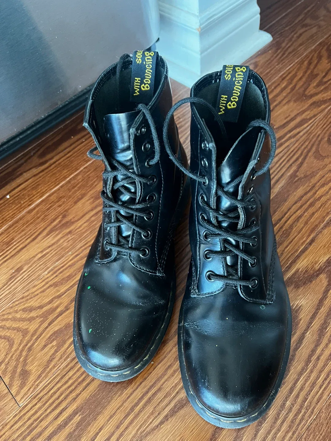 Dr. Martens 1460 Black Leather Boots thumbnail