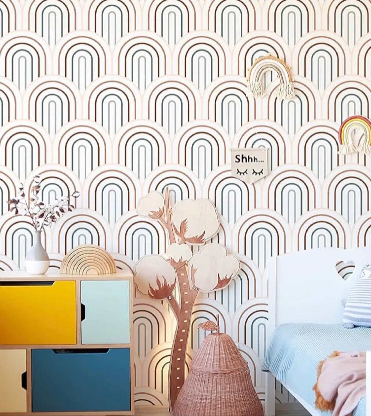 Kids room Wallpaper. just peel & stick image indicator(4)