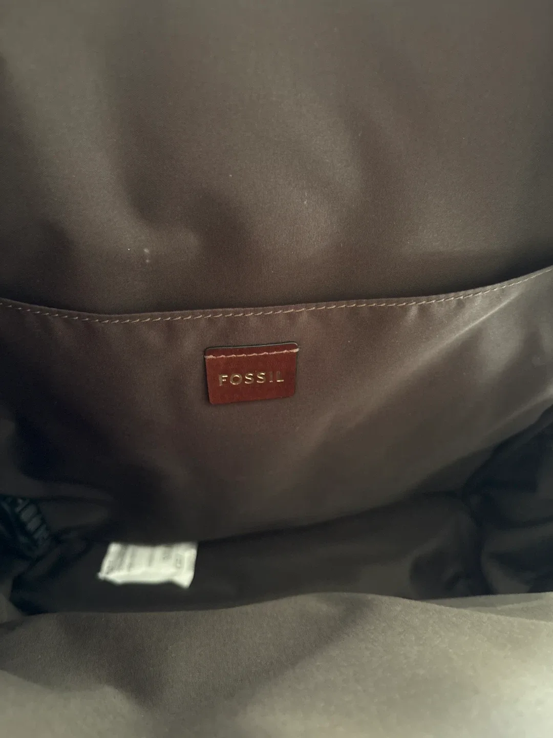 Fossil Leather Laptop Backpack - Brown image indicator(2)