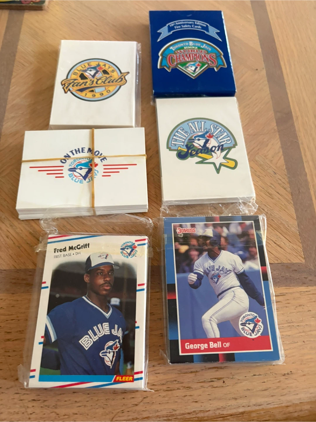 Toronto Blue Jays Baseball Trading Cards