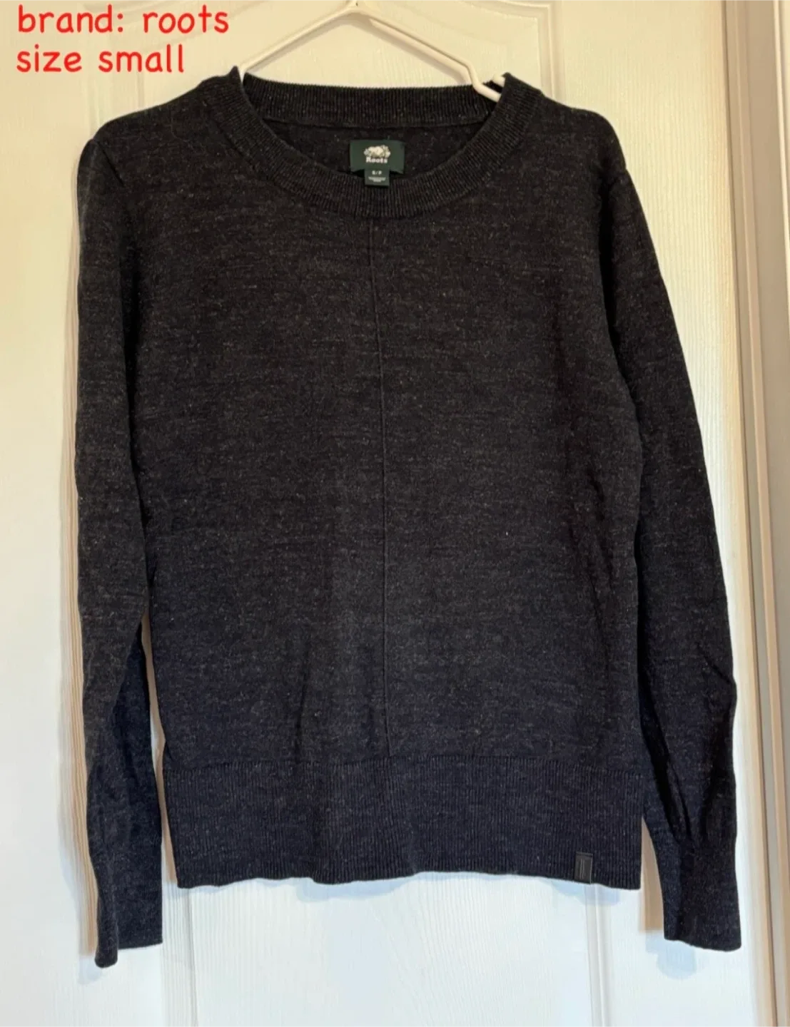 Roots Dark Grey Sweatshirt thumbnail