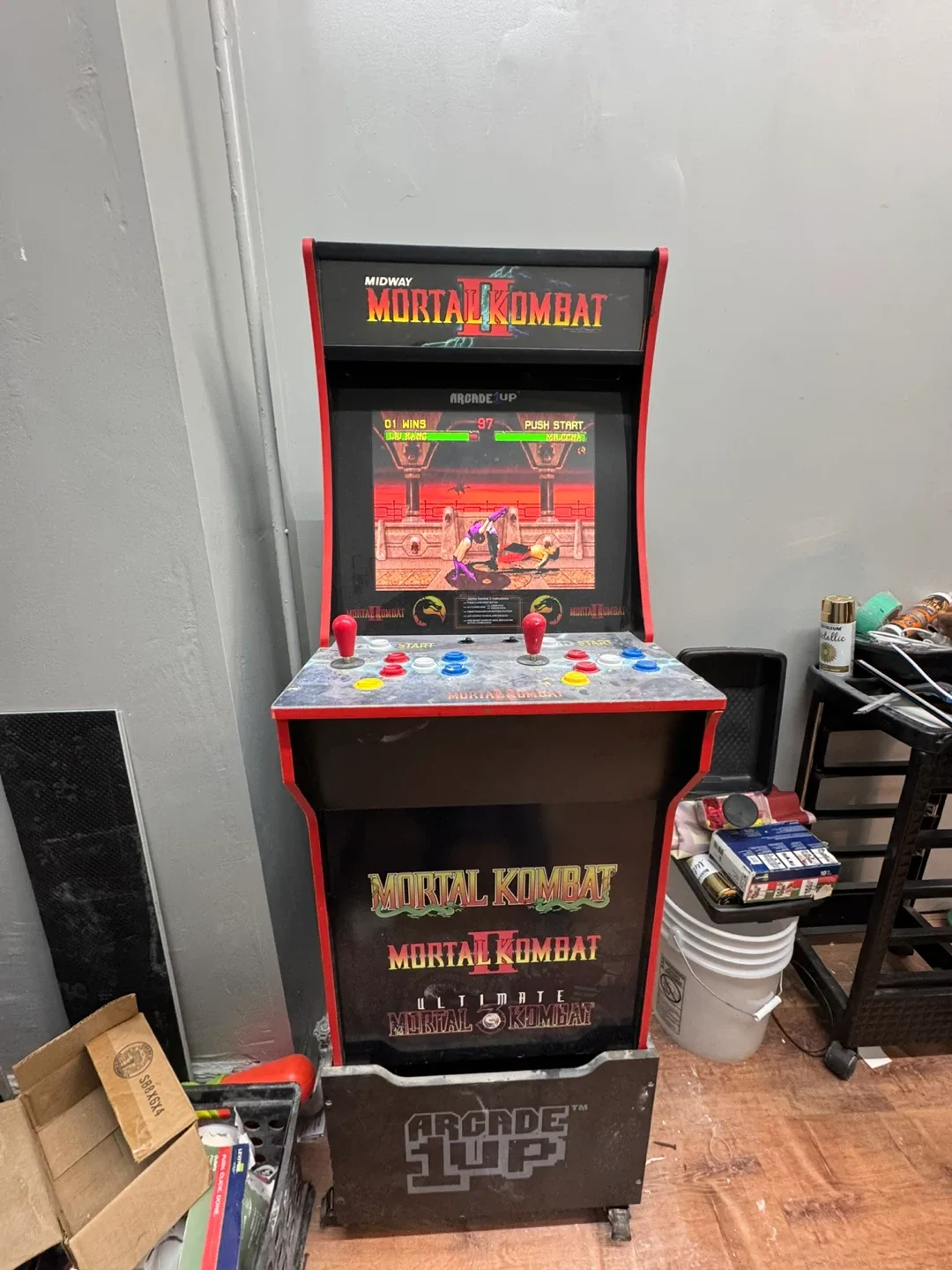 Arcade1Up Mortal Kombat II Arcade Cabinet image indicator(2)