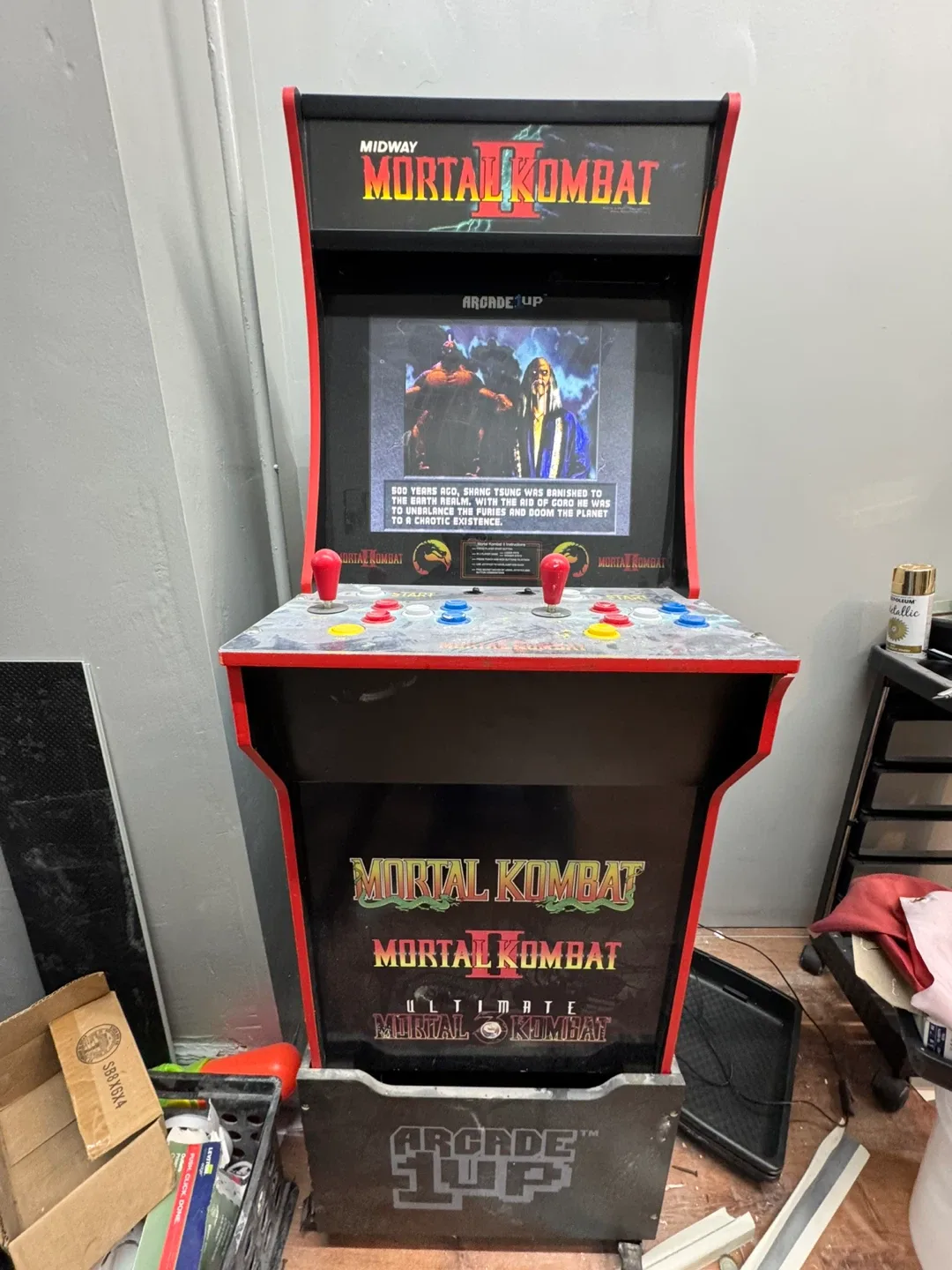 Arcade1Up Mortal Kombat II Arcade Cabinet image indicator(3)