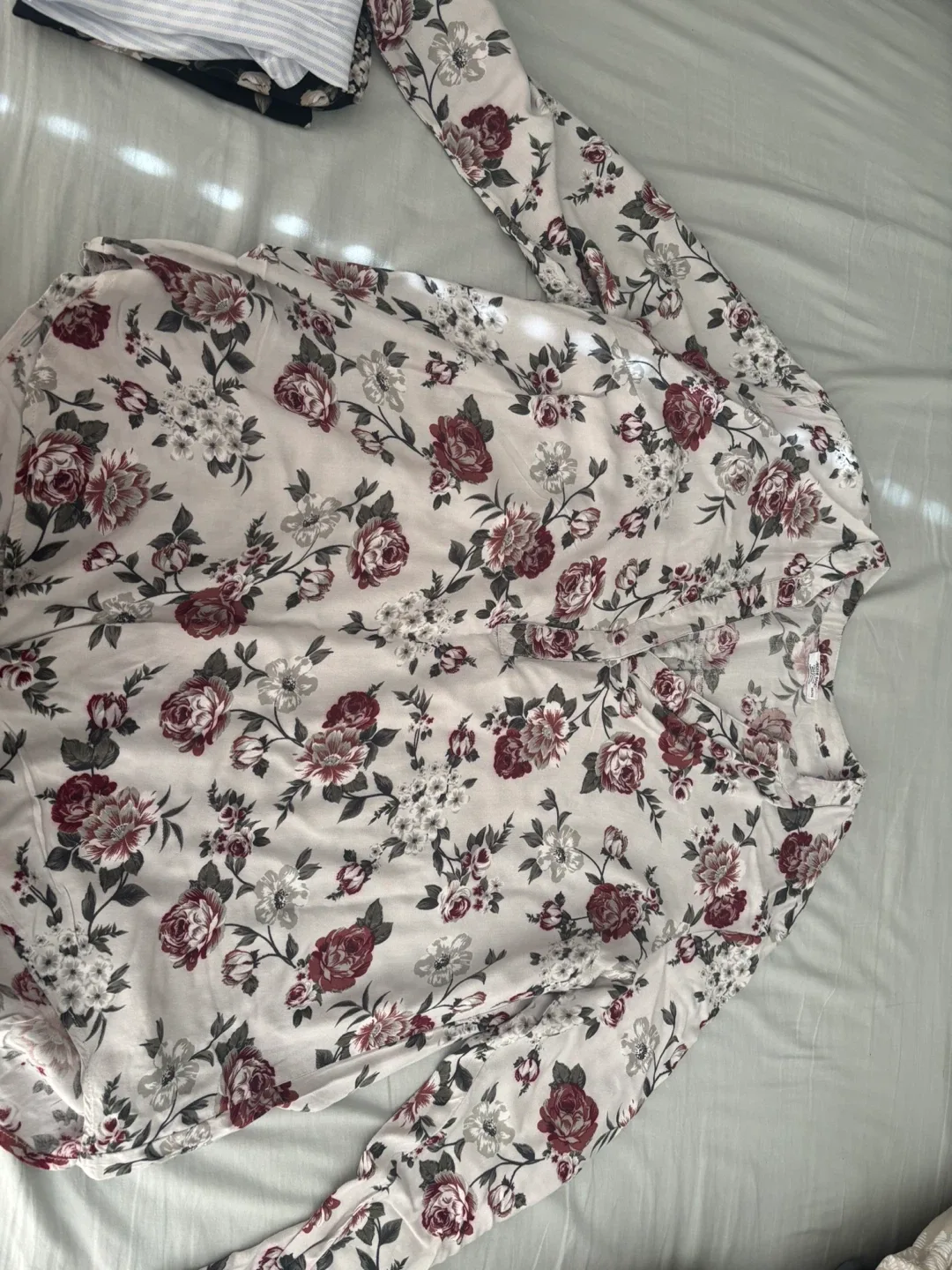 Ardene Basic Collection XXL/TTG Shirts - Floral & Striped image indicator(2)