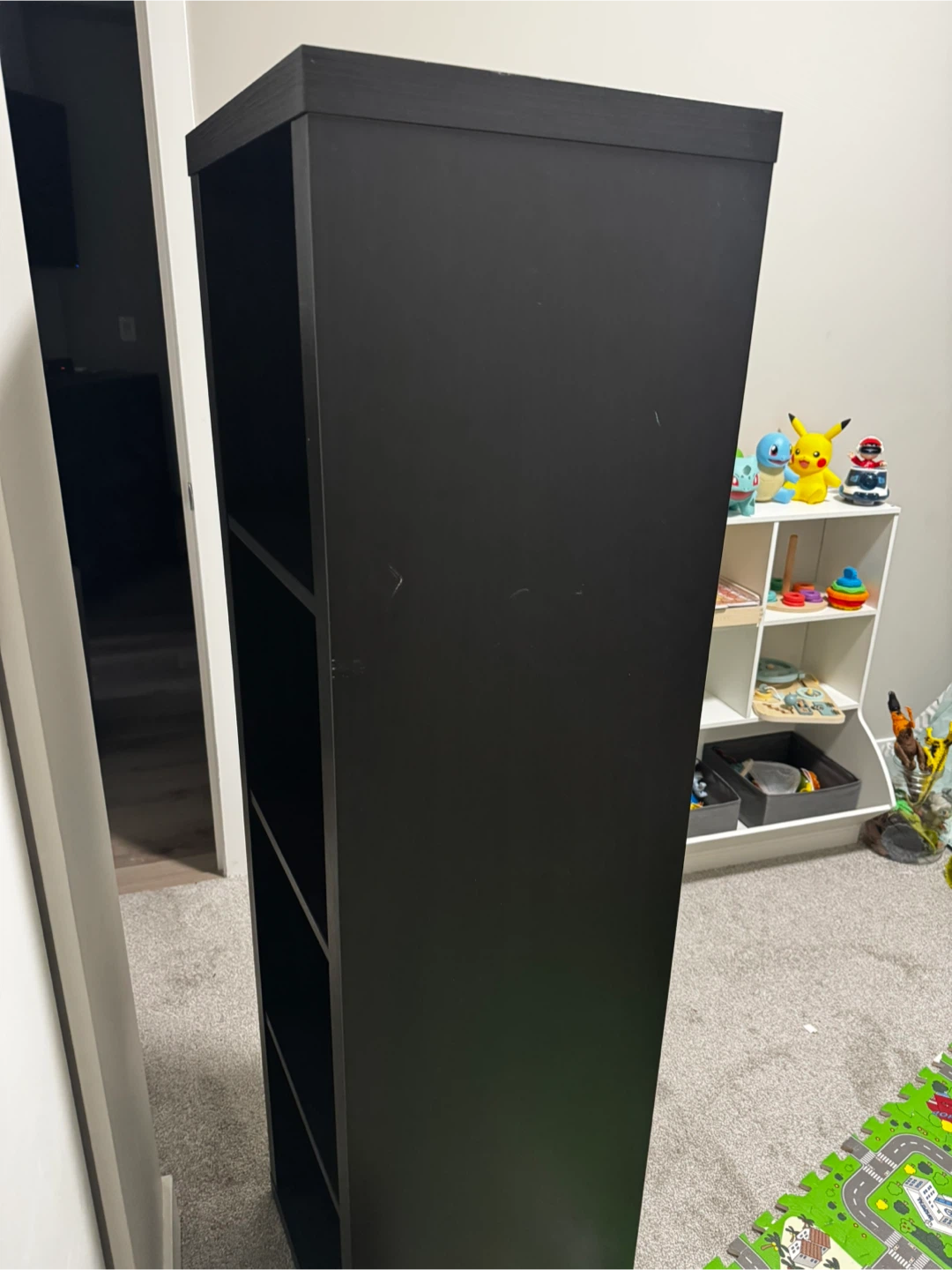 IKEA Kallax Black Bookshelf - photo 2