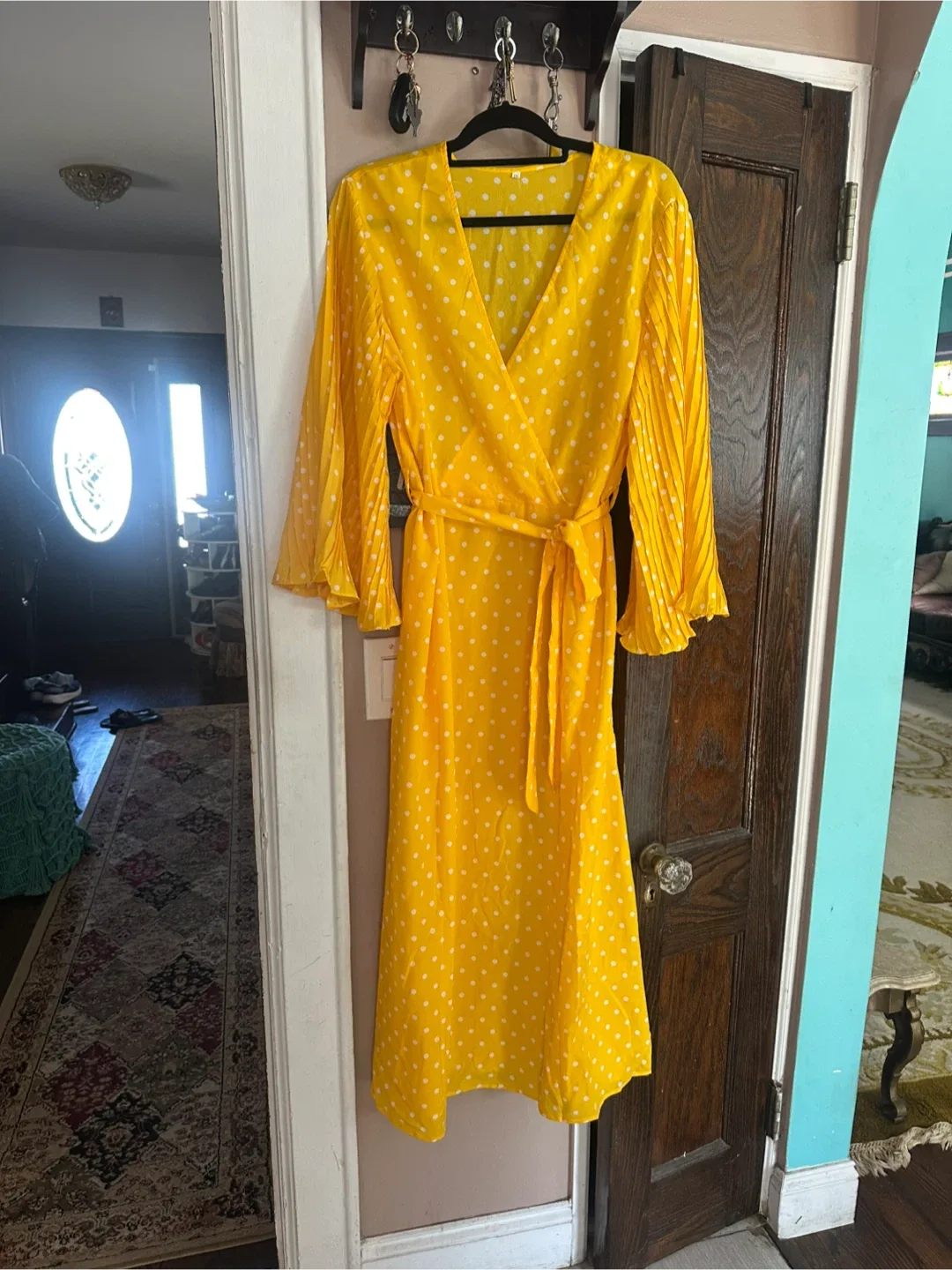 Yellow Polka Dot Dress - XXL thumbnail