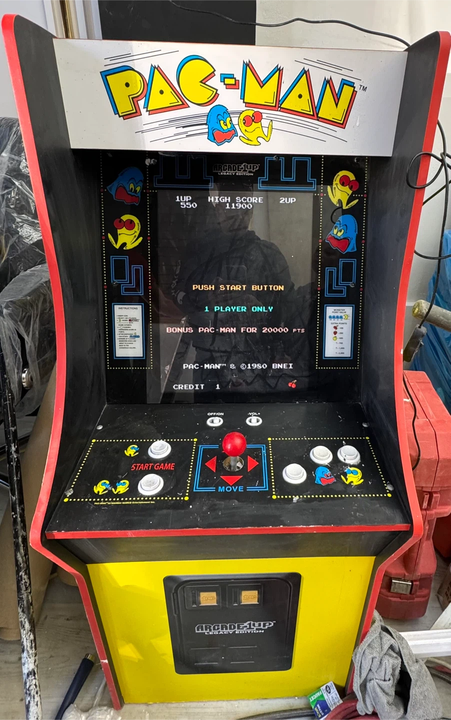 Arcade1Up Pac-Man Legacy Edition Arcade Cabinet