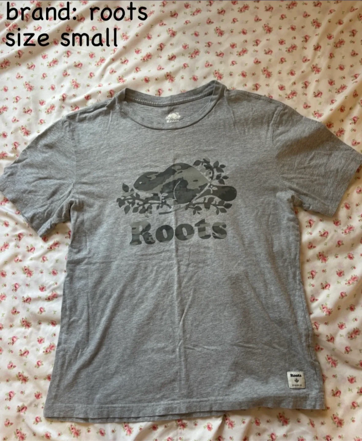 Roots Grey T-Shirt thumbnail