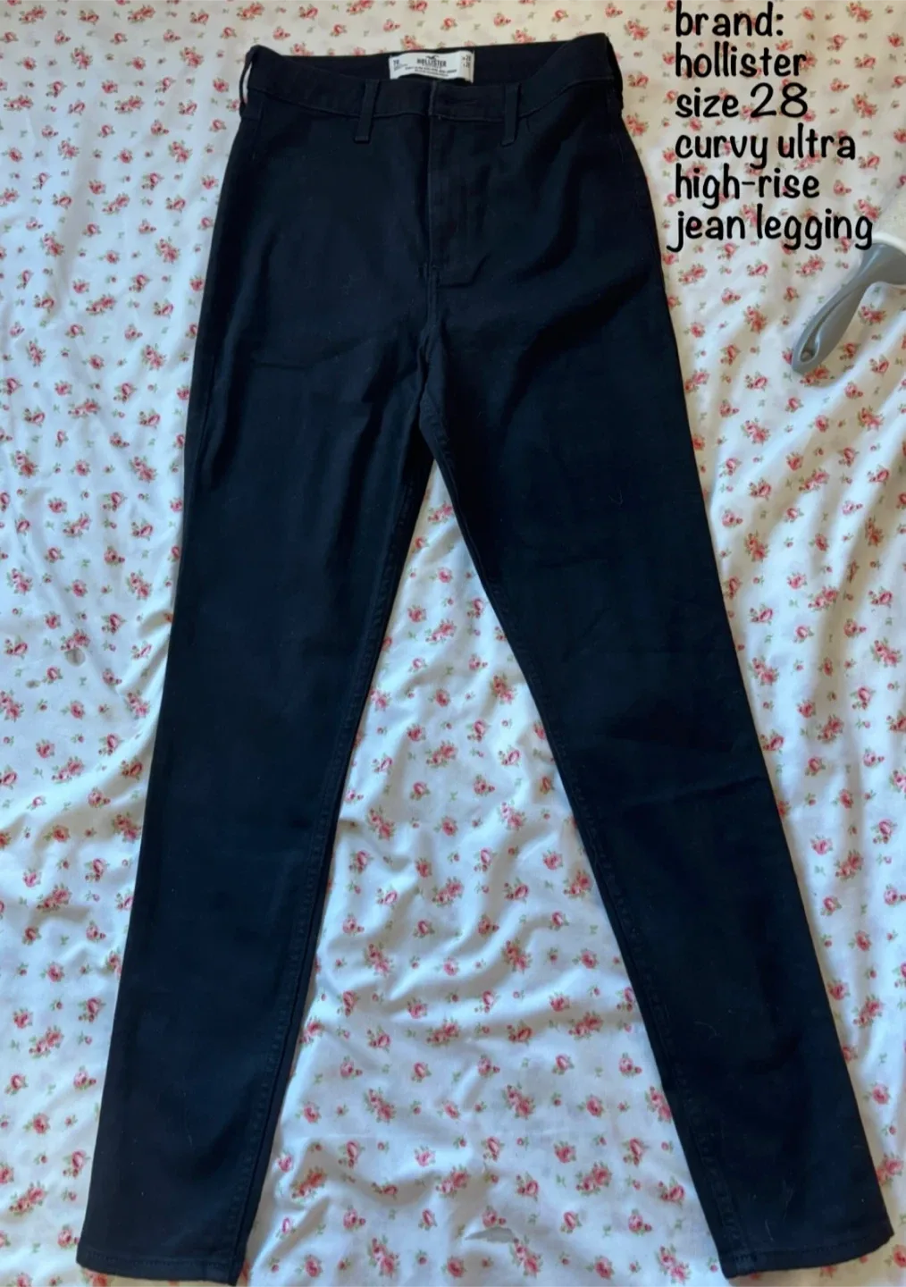 Hollister Curvy Ultra High Rise Jean Leggings thumbnail