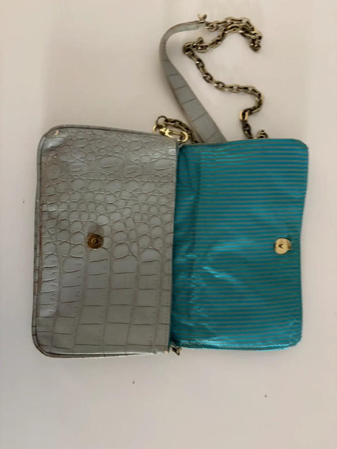 Cerruti 1881 Grey Chain Bag image indicator(2)