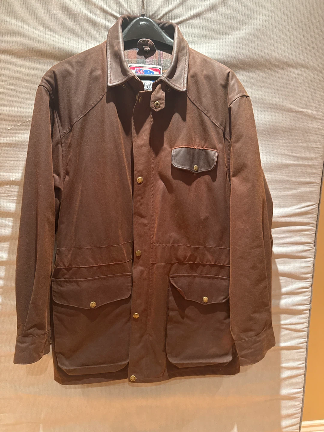 Kodiak Brown Waxed Canvas Jacket - photo 2