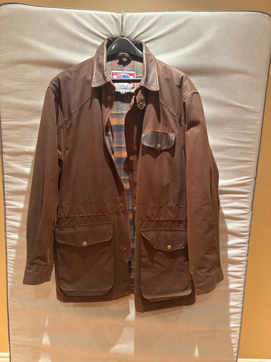 Kodiak Brown Waxed Canvas Jacket
