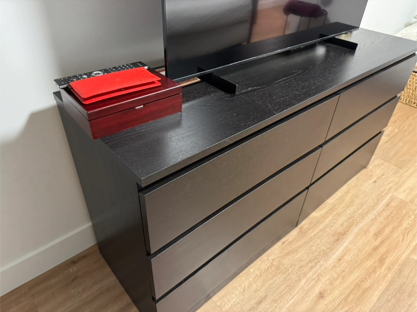 Ikea Hemnes Black-Brown Dresser