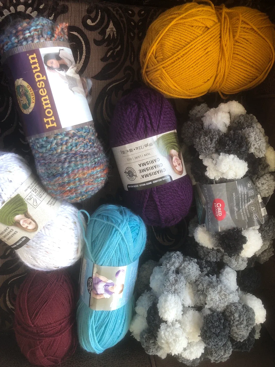 Yarn Lot - Assorted Colours & Textures image indicator(2)