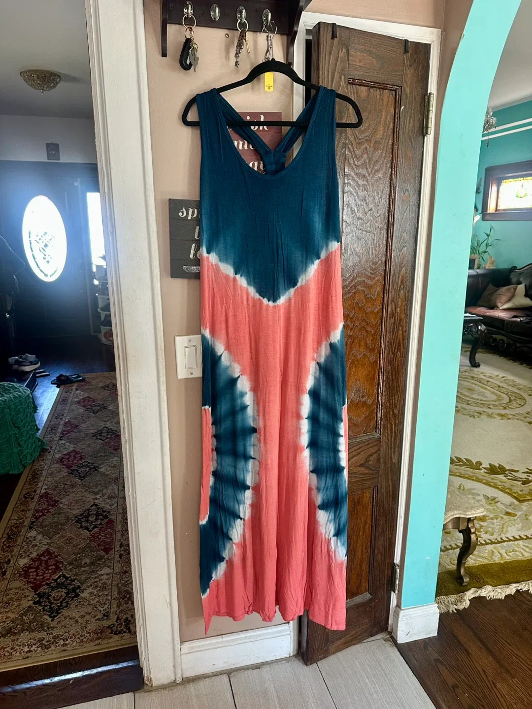Saint Tropez Tie Dye Maxi Dress - XL thumbnail
