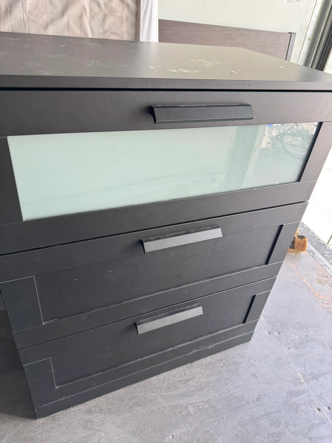 IKEA Brimnes 3-Drawer Chest - Black