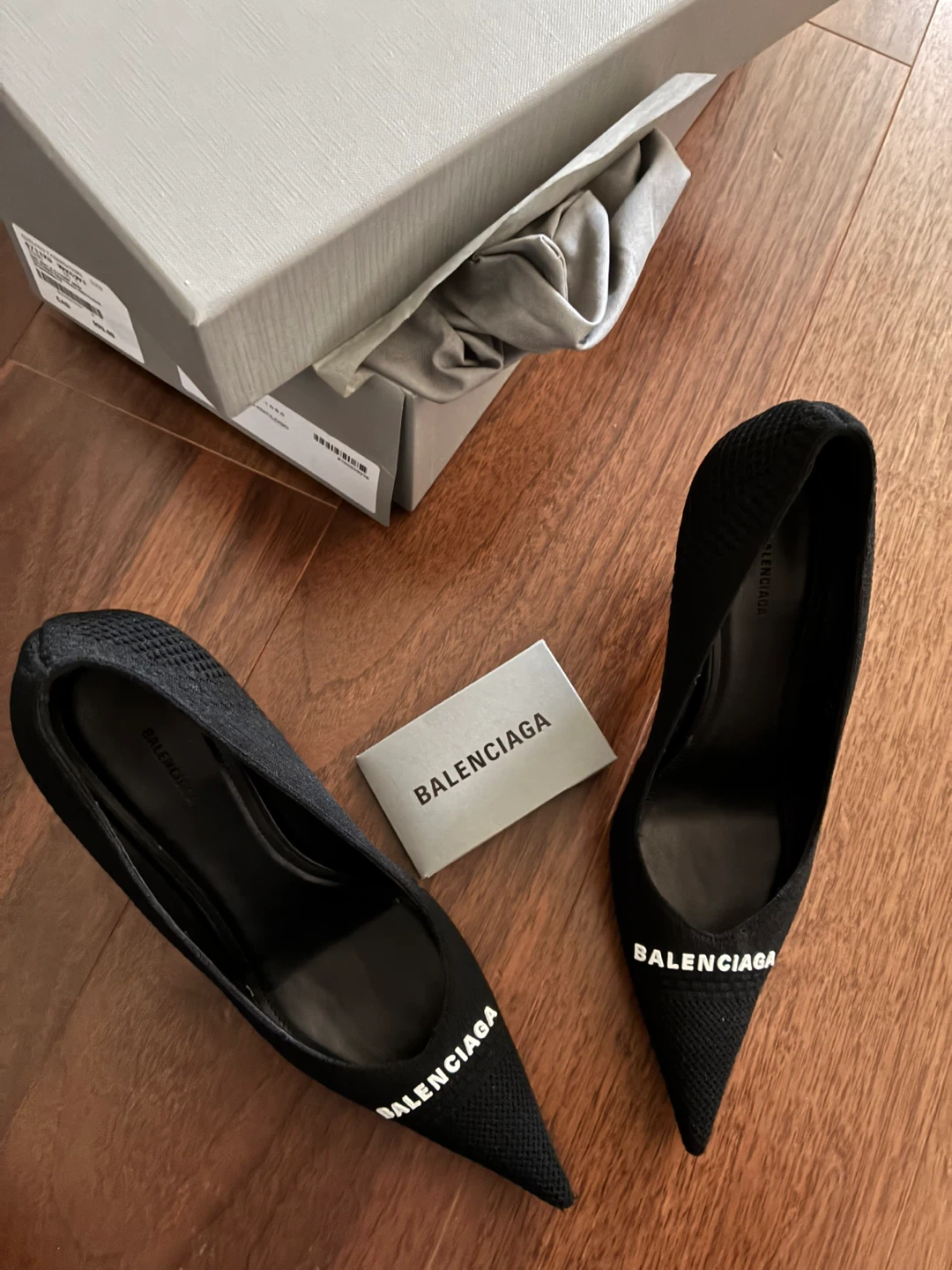 Balenciaga Knit 2.0 Pump M80 Black/White - Size 36