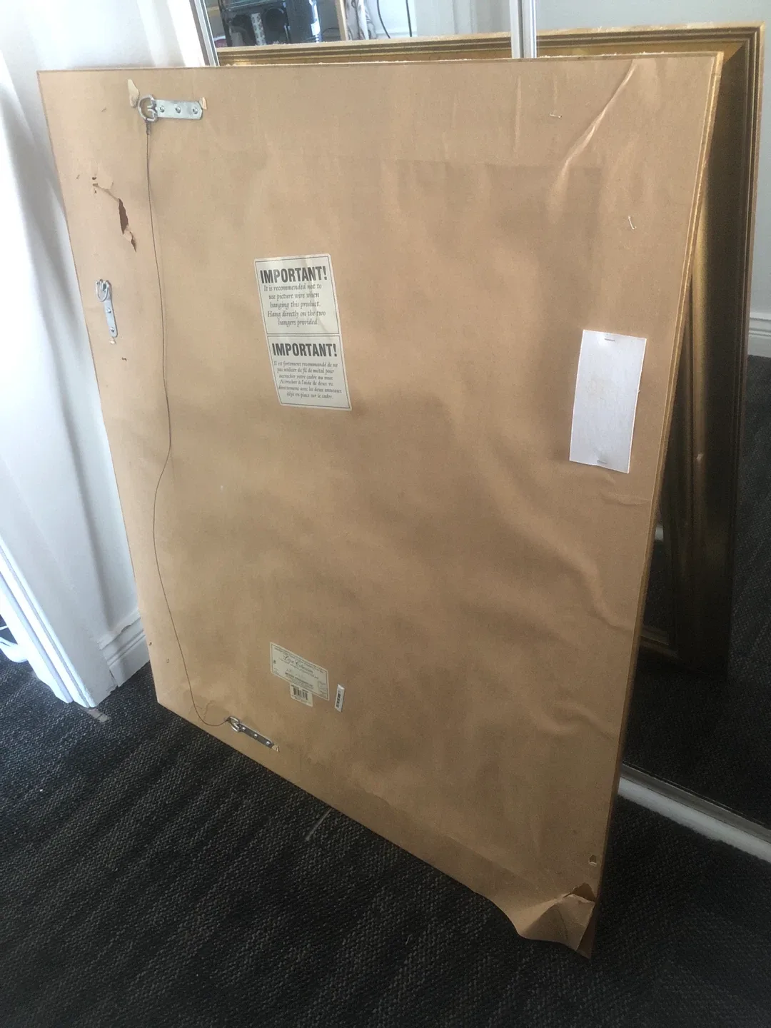 Lijue Collection Gold Framed Mirror image indicator(4)