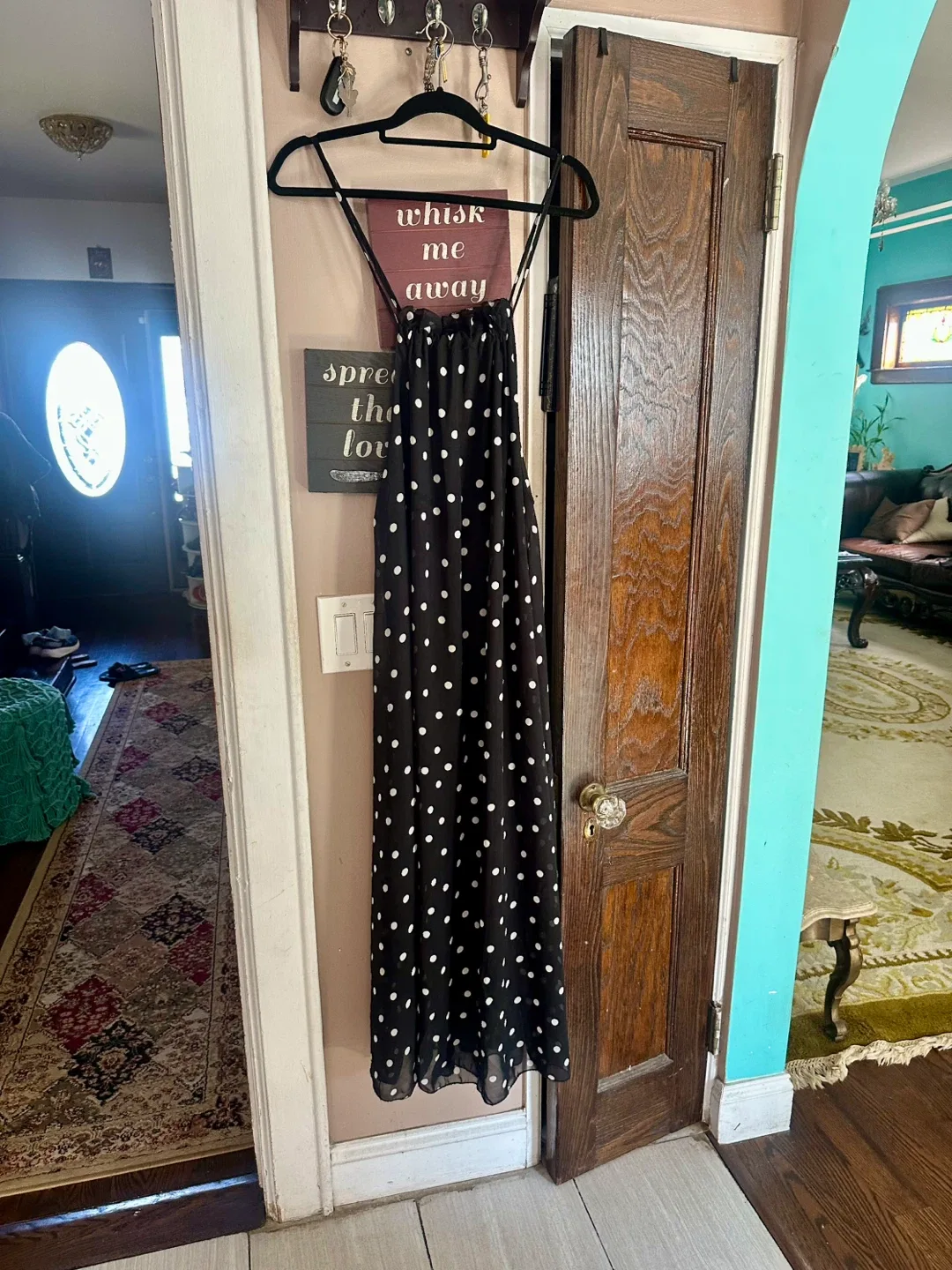 Bundle of 2 Black & White Polka Dot Dress thumbnail