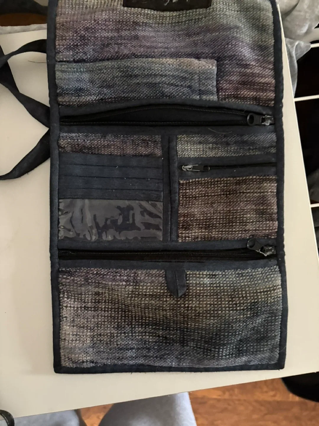 Travel Jewelry Organizer Roll Up Bag image indicator(2)