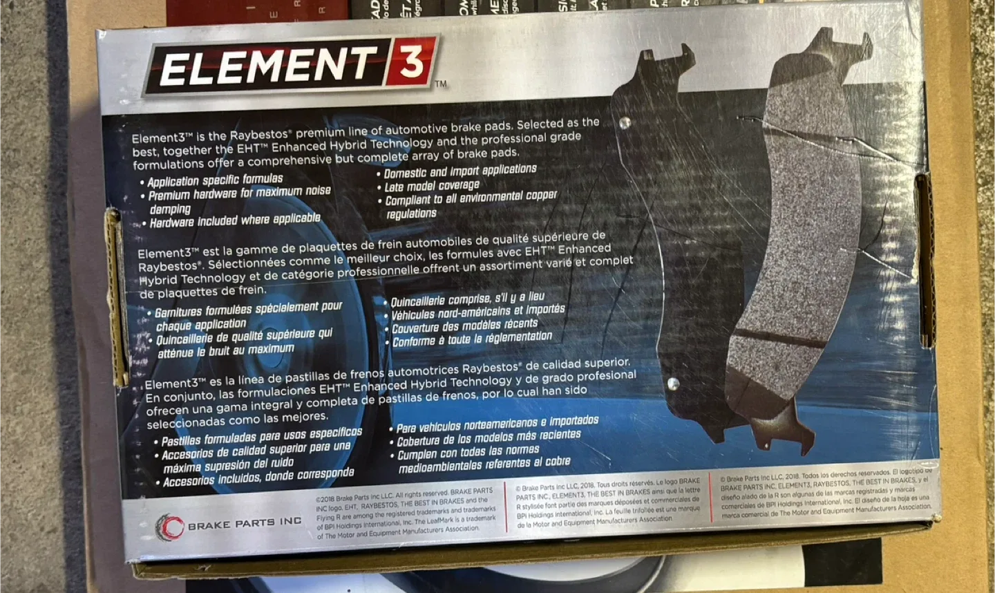 Raybestos Brake Pads image indicator(3)