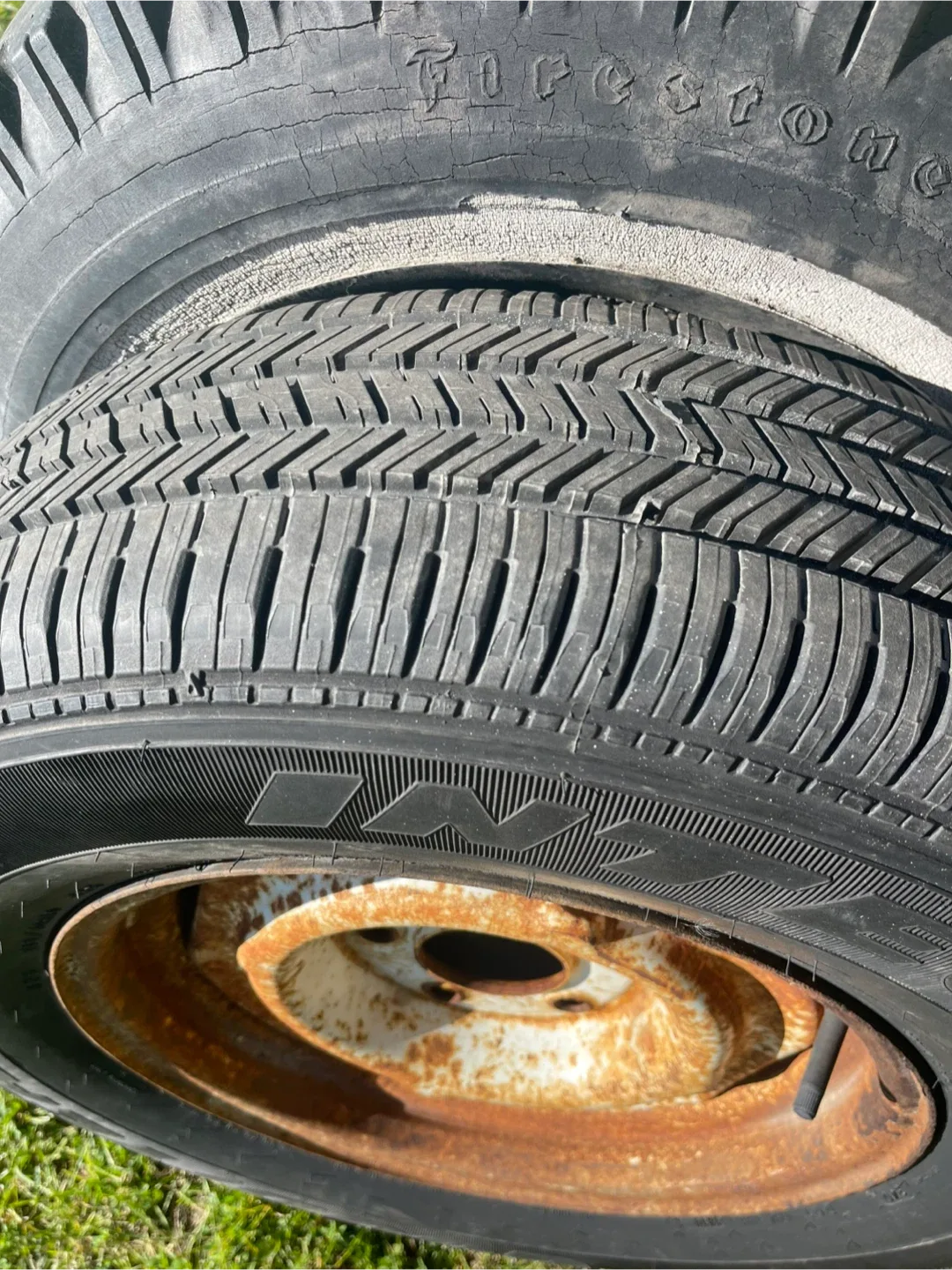 Firestone Integrity 215/70R15 Tire $5