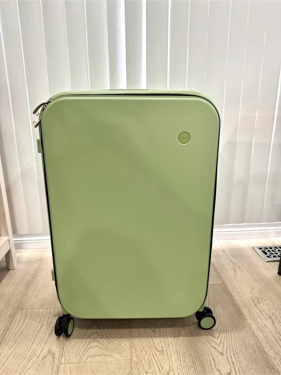 Mixi 26-inch Large Checked Luggage - Green - photo 2