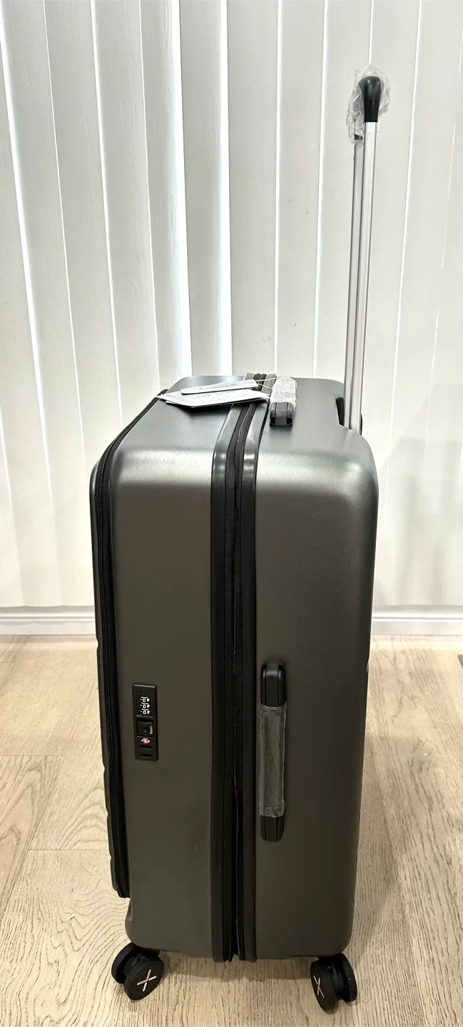 LuggageX Hardside Suitcase - Grey 28 inch image indicator(4)