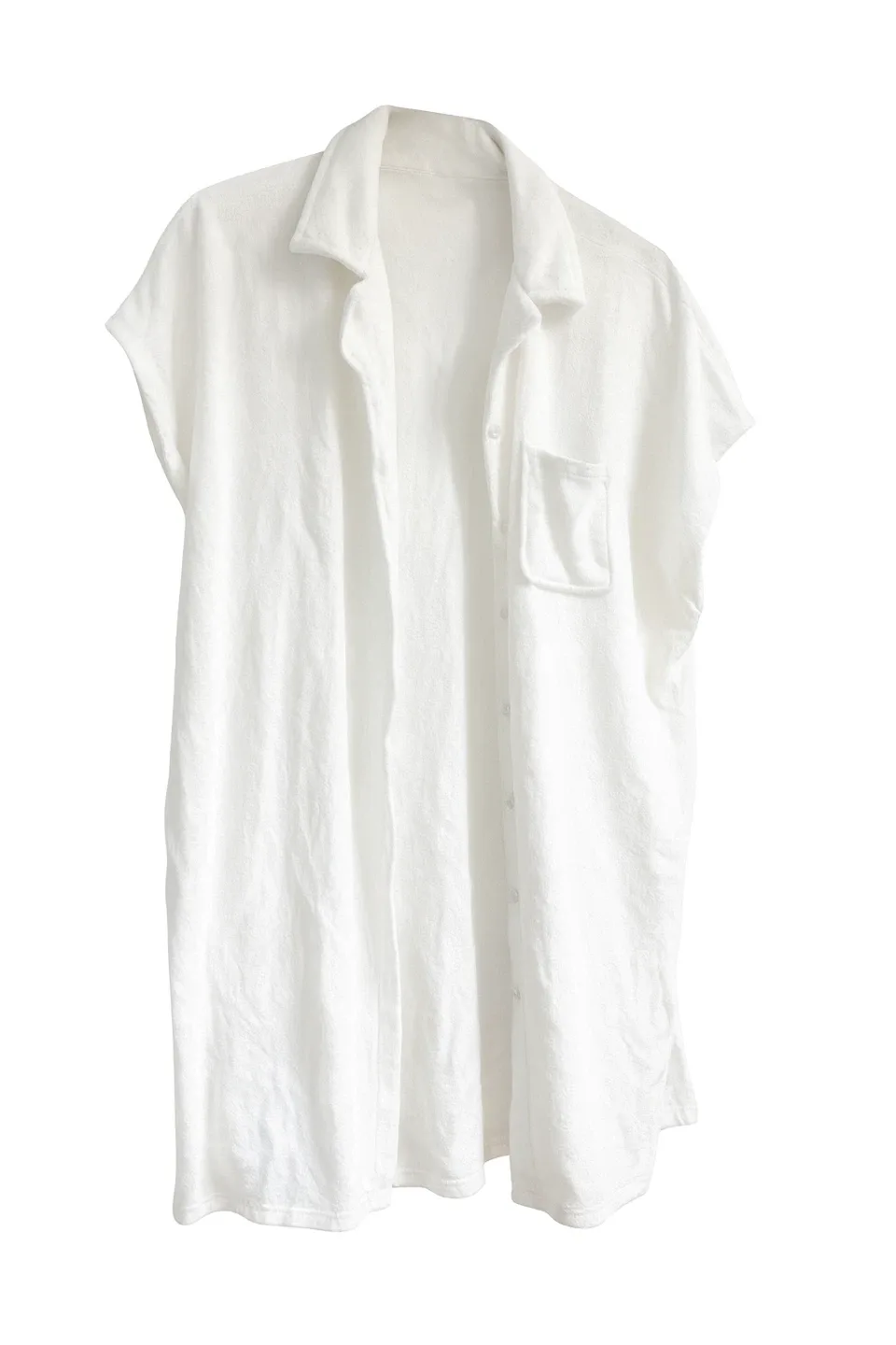 La vie en rose White Terry Cloth Cover-Up thumbnail