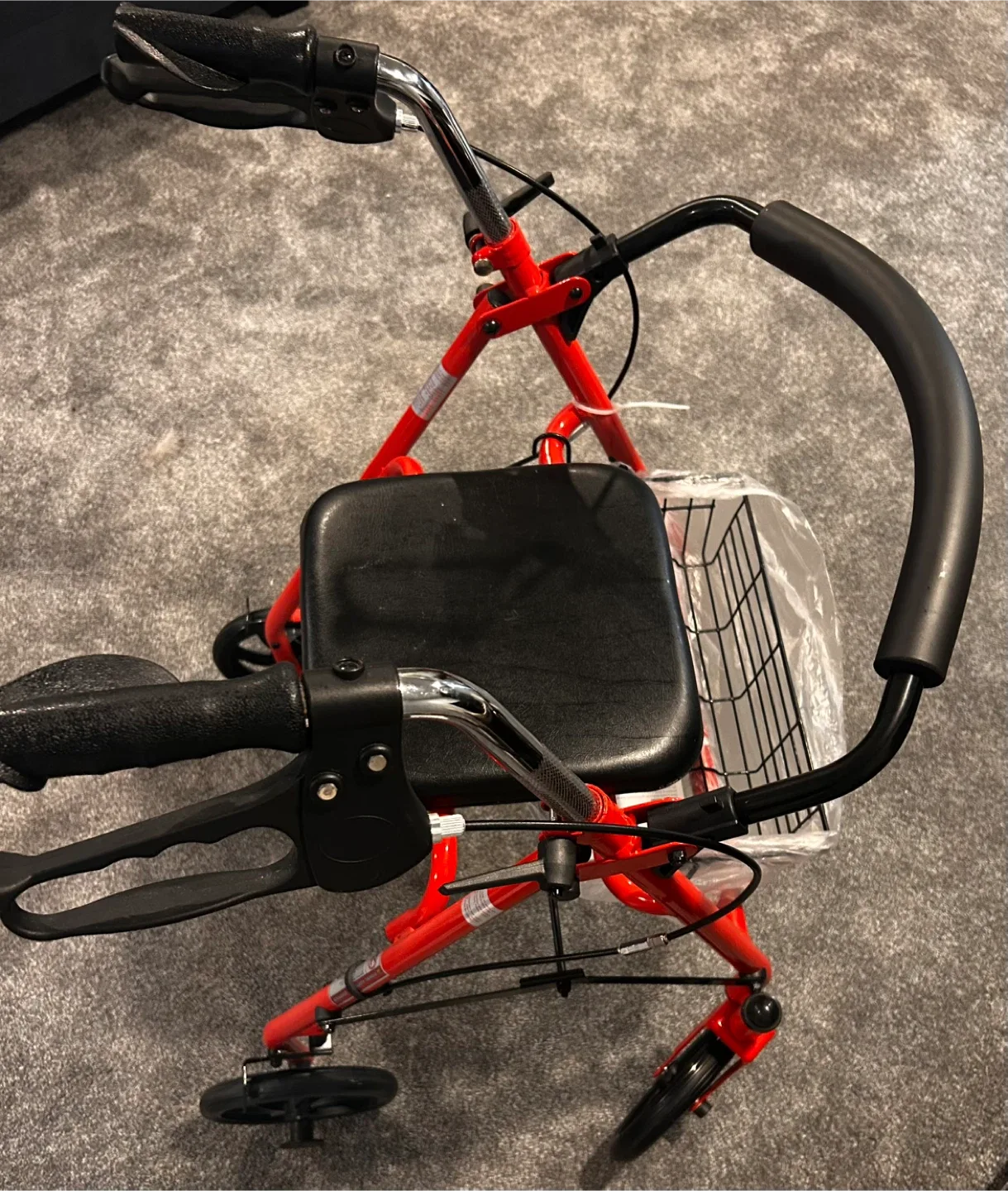 Medline Walker (rollator) steel image indicator(2)