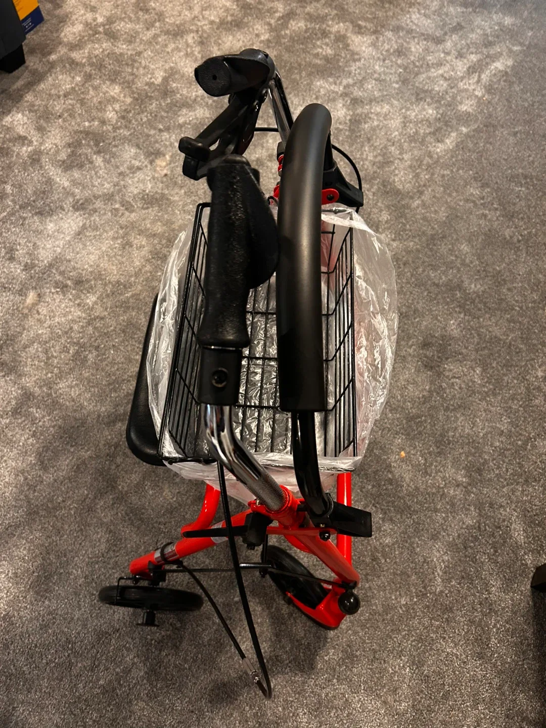 Medline Walker (rollator) steel image indicator(5)