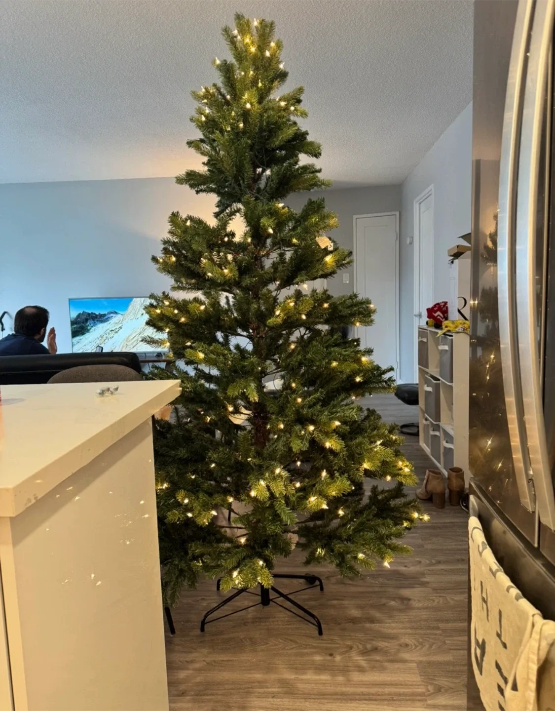 NOMA 7' Lighted Christmas Tree thumbnail