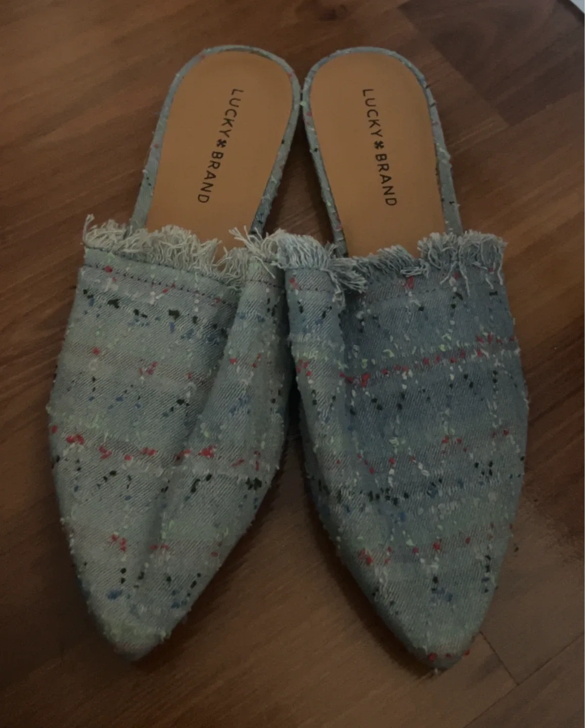 Lucky Brand Mule Slides, Size 9 image indicator(2)