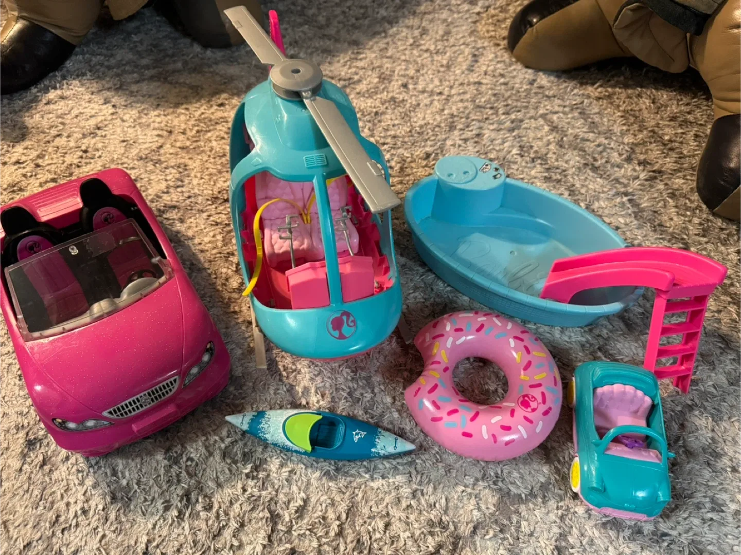 Barbie Car, Helicopter, Boat & More thumbnail