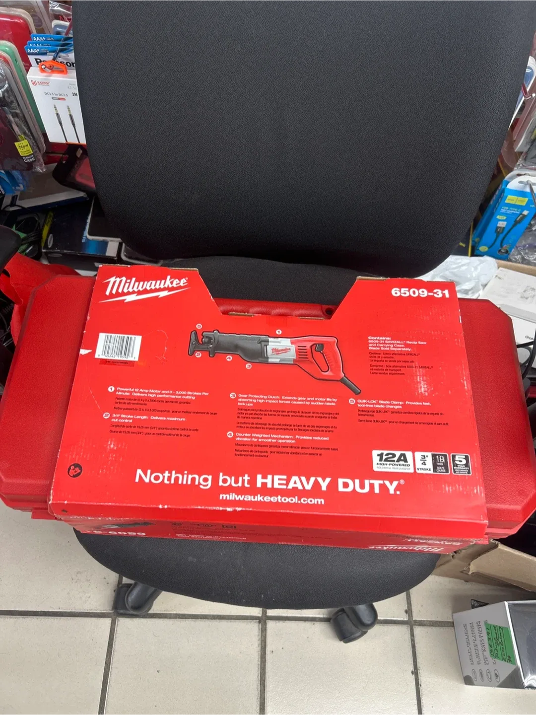 Milwaukee 6509-31 Reciprocating Saw