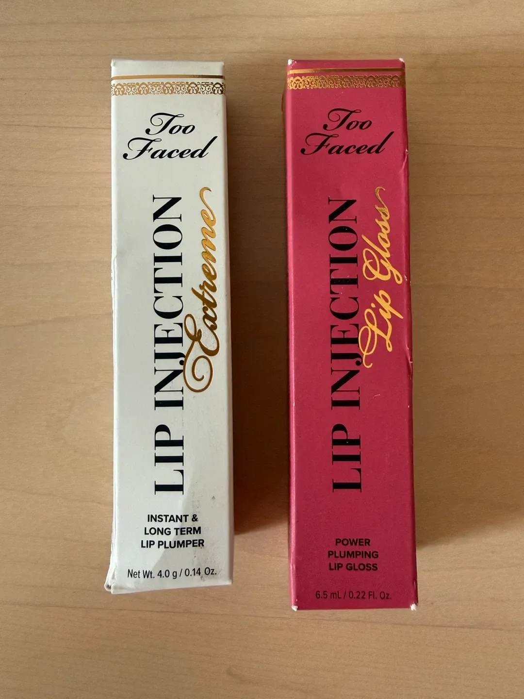 Too Faced Lip Injection Extreme & Lip Gloss 10$ each thumbnail