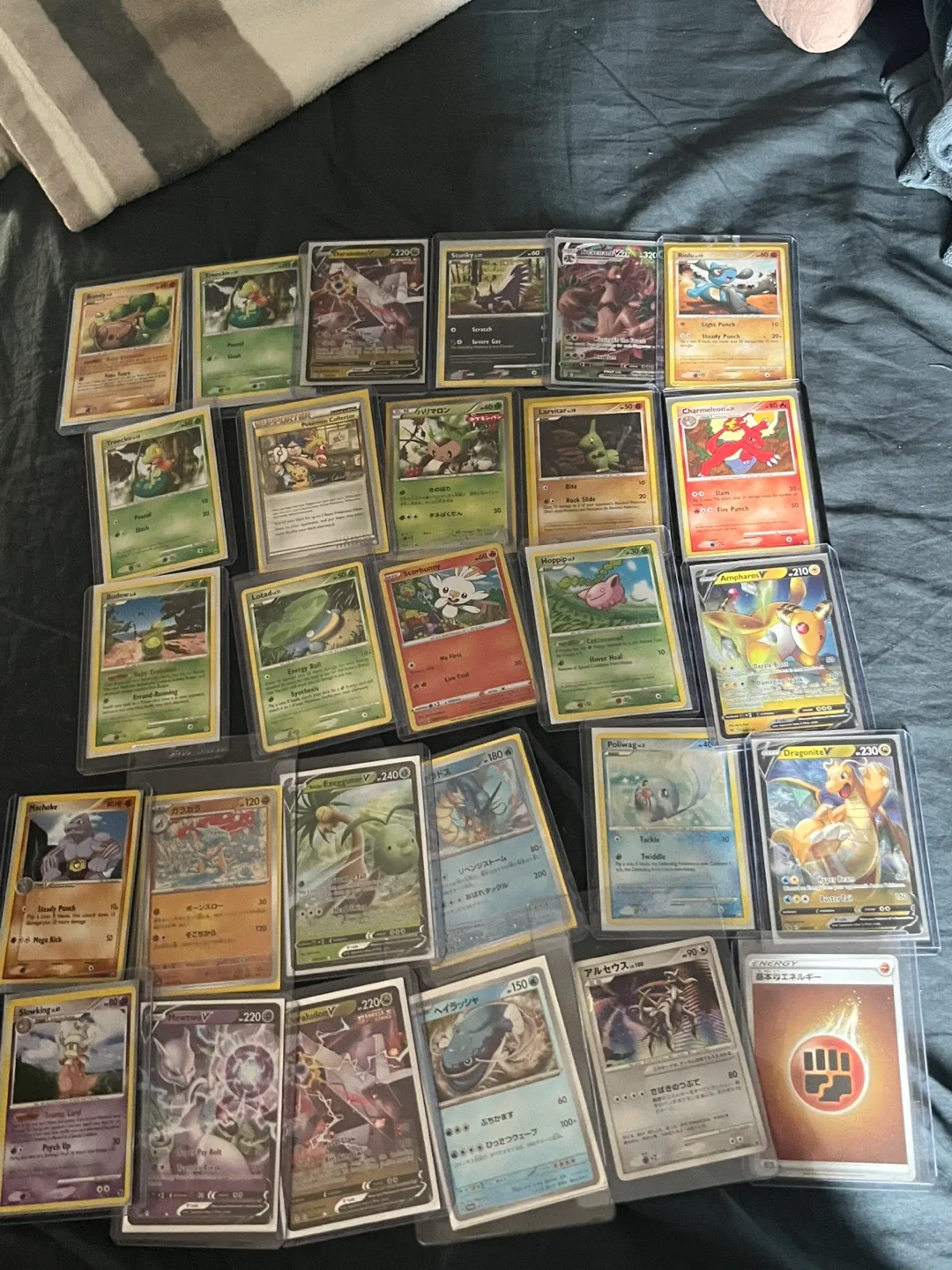 Mixed Lot of Pokemon Trading Cards image indicator(8)