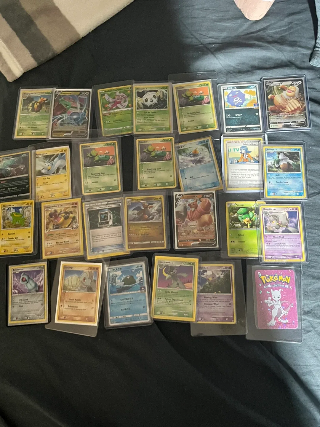 Mixed Lot of Pokemon Trading Cards image indicator(9)