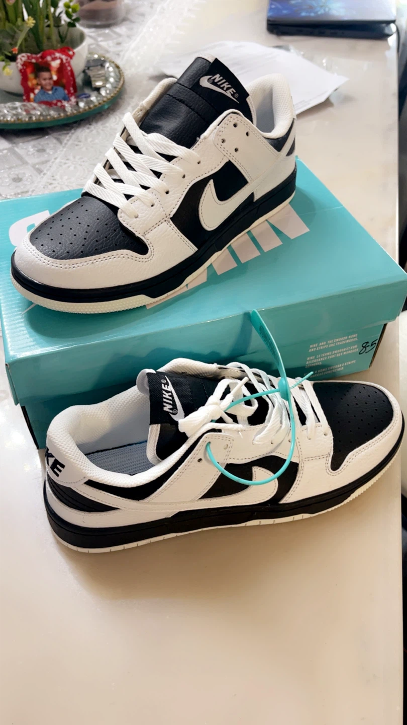 Nike SB Dunk Low Black White Panda - photo 5