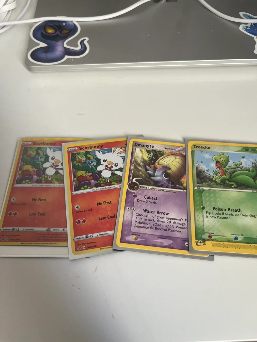 Mixed Lot of Pokémon Trading Cards image indicator(9)