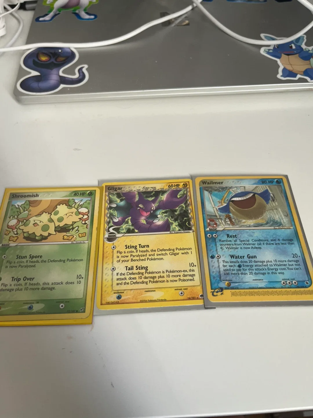 Mixed Lot of Pokémon Trading Cards image indicator(10)