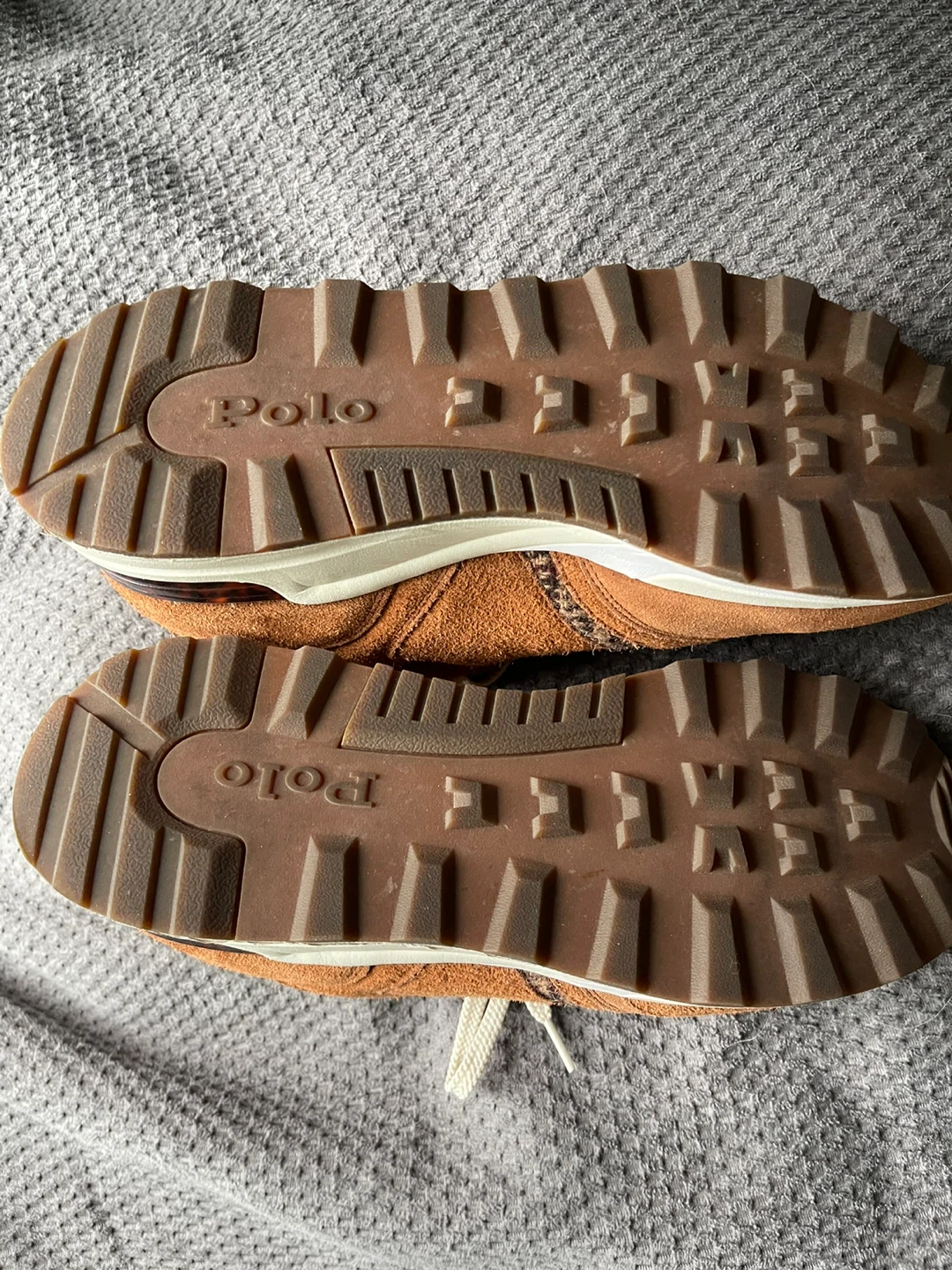 Polo Ralph Lauren Trackstr 200 Brown Sneakers - Size 12 - photo 5