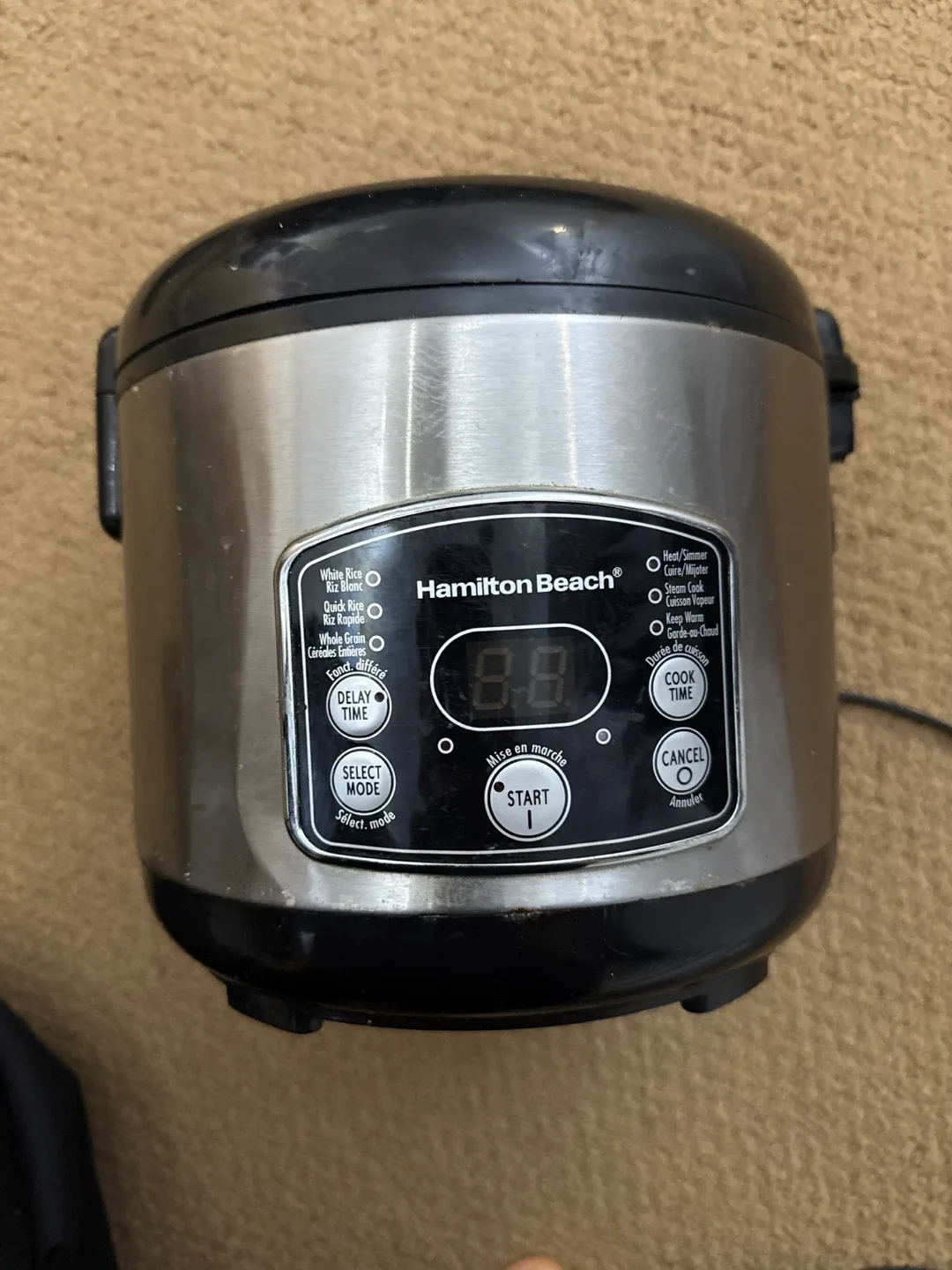 Hamilton Beach Rice Cooker image indicator(4)