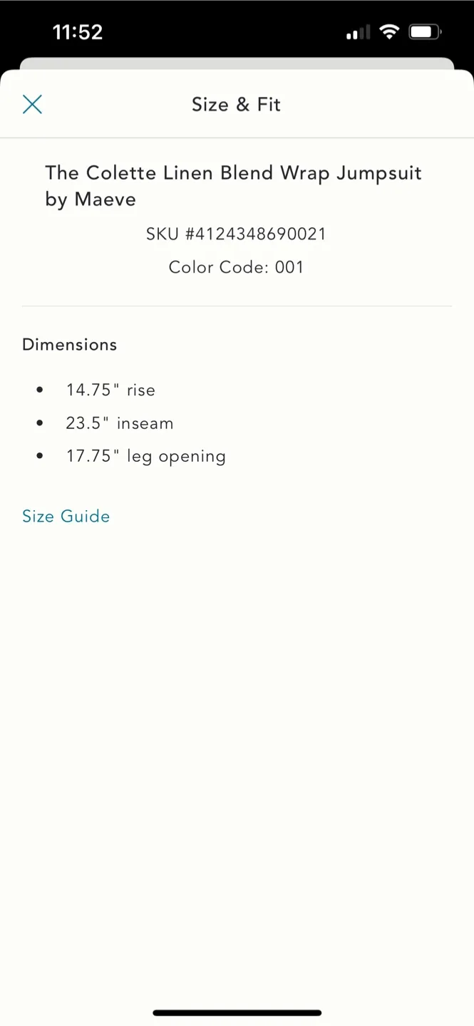 BNWT Anthropologie Colette Linen Jumpsuit 0 image indicator(6)