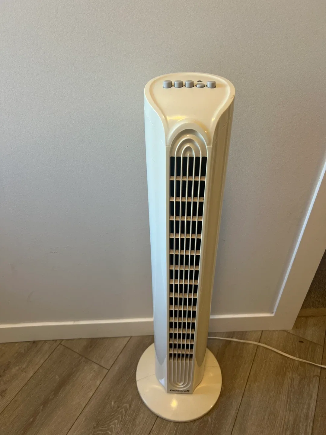 DuraCraft Tower Fan - White thumbnail